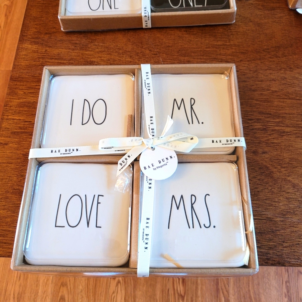 Rae Dunn coasters